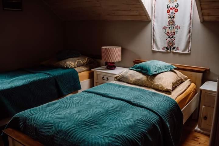 Chata Drewniana Stefanowka Slemien Extérieur photo